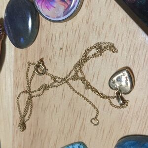 14k gf vintage heart locket